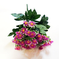 искусственные цветы букет ромашек пластик цвета фиолетовый 7