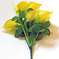 искусственные цветы букет каллы цвета желтый 1