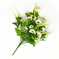 искусственные цветы букет ромашка с осокой цвета белый 6