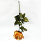 искусственные цветы роза с блестками цвета золотой 62