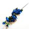 искусственные цветы ветка ромашек цвета синий 12