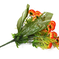искусственные цветы гвоздики цвета оранжевый 2