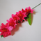 искусственные цветы ветки колокольчиков (гладиолус) цвета малиновый 11