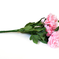 искусственные цветы пион цвета розовый 5