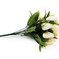 искусственные цветы тюльпаны цвета белый 6