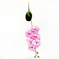 искусственные цветы ветка орхидей цвета розовый 5